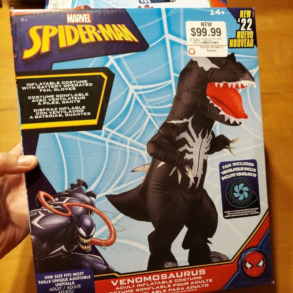 Jazwares Marvel Venomosaurus Inflatable Adult Costume
Jazwares